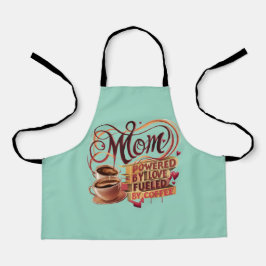 Mom – 愛で動く、コーヒーで沸き立つ エプロン