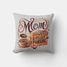 Mom – 愛で動く、コーヒーで沸き立つ クッション