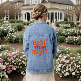 Mom 最高の Ever Denim Jacket - Gift for Mom デニムジャケット
