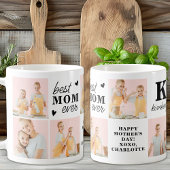 MOM 最高の Ever Monogramパーソナライズされた 7写真 コーヒーマグカップ