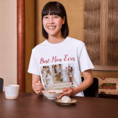 Mom 最高の Ever Photo Collage Mothers Day T-Shirt Tシャツ