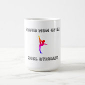 MOM 誇りを持った of an XCEL GYMNAST Coffee / Tea Mug コーヒーマグカップ (中央)
