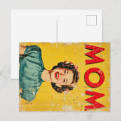 MOM (1) 1960年代風グラフィック シーズンポストカード (正面/裏面)