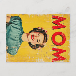MOM (1) 1960年代風グラフィック シーズンポストカード