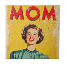 MOM (1) 1960年代風グラフィック タイル