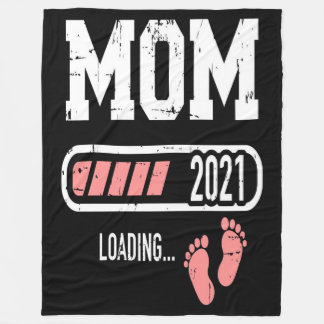 Mom 2021 loading_|素敵なMommy Gift フリースブランケット