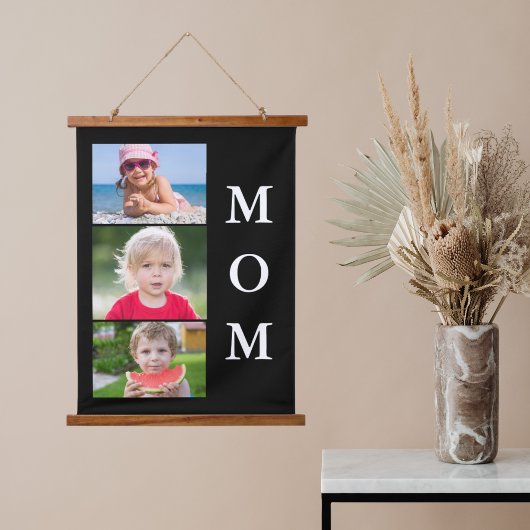 Mom 3の写真 吊り下げ型タペストリー