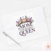 Mom A Title Just Above Queen スクエアシール (封筒)