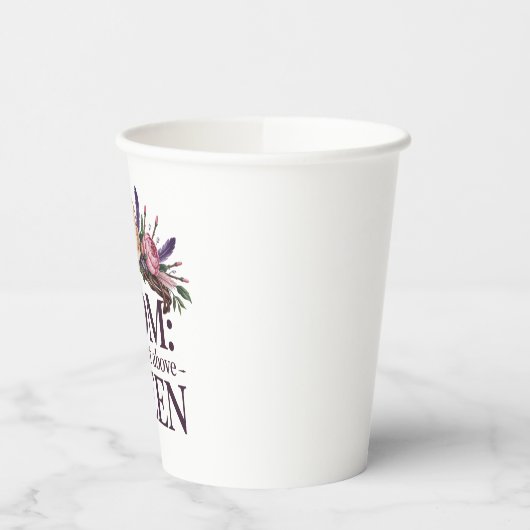 Mom A Title Just Above Queen 紙コップ (左)