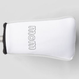 Mom Alphabet Tracing Mother's Day Gift ゴルフヘッドカバー