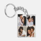 Mom and baby 4-Photo Collage キーホルダー (正面左)