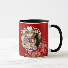 Mom and Family Photo Keepsake マグカップ