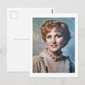 Mom as Computer Impasto Oil Painting ポストカード (正面/裏面)