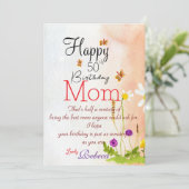 Mom Birthday カード (スタンド正面)