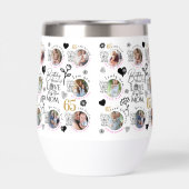 Mom Birthday Photo Collage Keepsake Typography (左面)