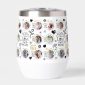 Mom Birthday Photo Collage Keepsake Typography (正面)