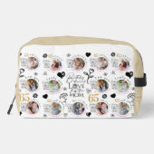 Mom Birthday Photo Collage Keepsake Typography ドップキット (裏面)