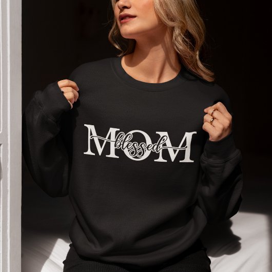 Mom Blessed Cute Mother Day Gift スウェットシャツ
