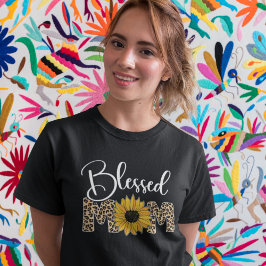 Mom Blessed Cute Mother Day Tシャツ