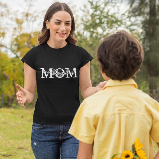 Mom Blessed Cute Mother Day Tシャツ