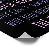 Mom Brain Funny Definition Quote Sarcasm Women Mot ポスター (角)