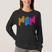 Mom Brick BuilderブロックMaster Builder Tシャツ (正面)