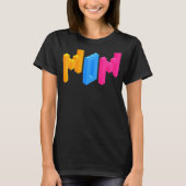 Mom Brick BuilderブロックMaster Builder Tシャツ (正面)