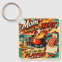 Mom brings the heat キーホルダー