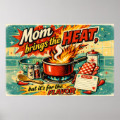 Mom brings the heat ポスター (正面)
