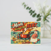 Mom brings the heat ポストカード (スタンド正面)