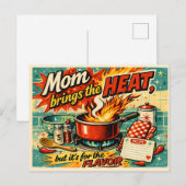 Mom brings the heat ポストカード (正面/裏面)