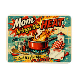 Mom brings the heat マグネット