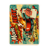 Mom brings the heat マグネット (縦)