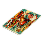 Mom brings the heat マグネット (左側)