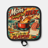 Mom brings the heat 鍋敷き (正面)