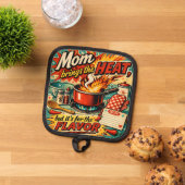 Mom brings the heat 鍋敷き (トップダウン)