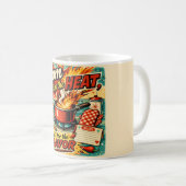 Mom brings the heat - Mug コーヒーマグカップ (正面右)
