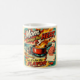 Mom brings the heat - Mug コーヒーマグカップ