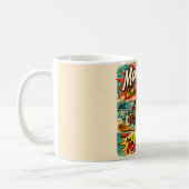 Mom brings the heat - Mug コーヒーマグカップ (左)