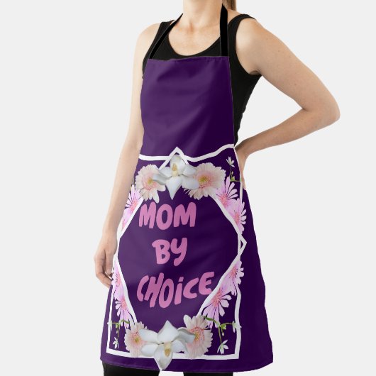 Mom By Choice Adoptive Mom エプロン (インサイチュ)