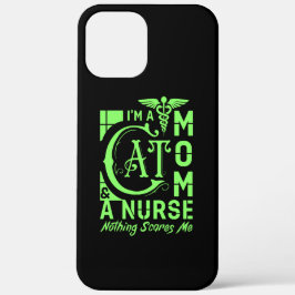 Mom Cat Nurse iPhone 12 Pro Max ケース