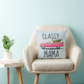 MOM CLASSIY MAMA PINKクラシック CAR PILLOWS クッション (椅子)