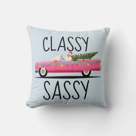MOM CLASSY SASSY PINKクラシック CADDY PILLOWS クッション (正面)