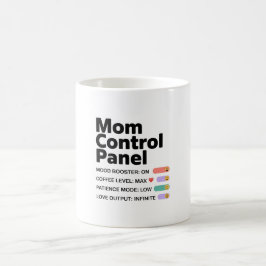 Mom Control Panel Mug | Funny Mother’s Day  Coffee コーヒーマグカップ