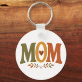MOM Cozy Fall 秋の母性 キーホルダー (正面)