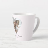 Mom Custom Name & Photo | Personalized Lattee Mug カフェラテマグ (右アングル)