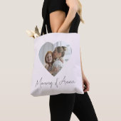 Mom Custom Name & Photo | Personalized Tote Bag トートバッグ (クローズアップ)