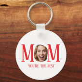 MOM Custom Photo Keychain キーホルダー (正面)