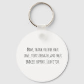 MOM Custom Photo Keychain キーホルダー (裏面)