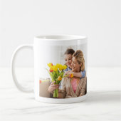 Mom Definition Mothers Dayのカスタム写真 コーヒーマグカップ (左)